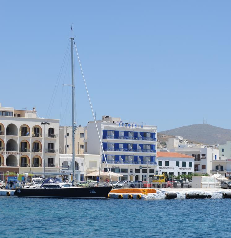 Delfinia Hotel Tinos Bagian luar foto